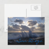 San Diego Postkarte (Vorne/Hinten)