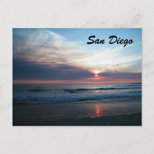 San Diego Postkarte (Vorderseite)
