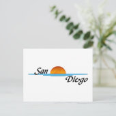 San Diego Postkarte (Stehend Vorderseite)