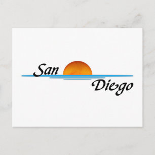 San Diego Postkarte