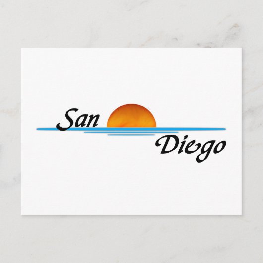 San Diego Postkarte (Vorderseite)