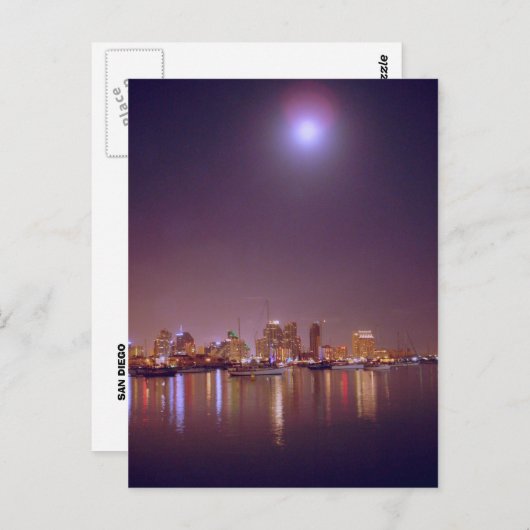 SAN DIEGO POSTKARTE (Vorne/Hinten)