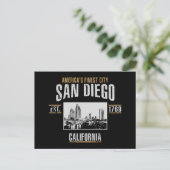 San Diego Postkarte (Stehend Vorderseite)
