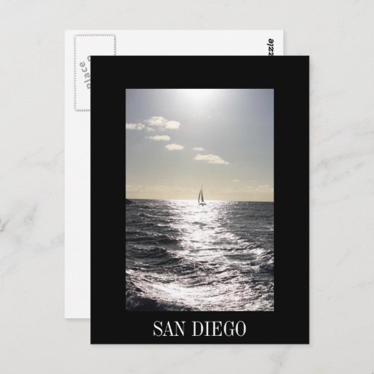 SAN DIEGO Postkarte 2 (Vorne/Hinten)