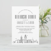 San Diego Probe Dinner | Einladung von Skyline (Stehend Vorderseite)