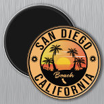 San Diego San Salvatore - der Zuckerhut Magnet<br><div class="desc">San Diego Kalifornien. Dieses Retro-Design ist ein großartiges Weihnachts- oder Geburtstagsgeschenk für die Fans von San Diego Beach. Das Retro Sommercamp ist ein perfektes Geschenk für Reisende und Liebhaber von tropischen Reisezielen.</div>