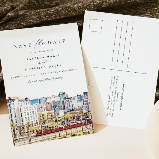 San Diego San Salvatore - der Zuckerhut Postkarte