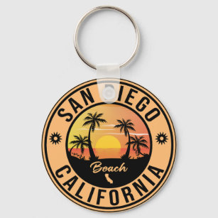 San Diego San Salvatore - der Zuckerhut Schlüsselanhänger
