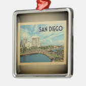 San Diego San Salvatore - der Zuckerhut Silbernes Ornament (Links)