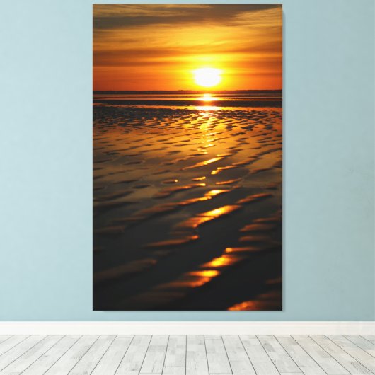 San Diego Sand Leinwanddruck (Insitu (Holzboden))