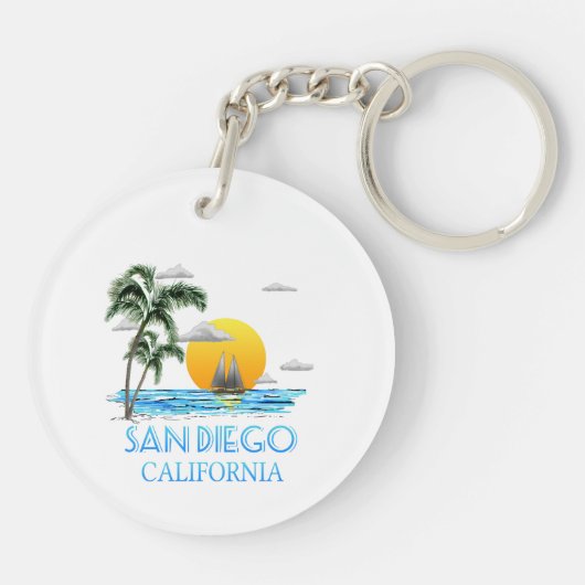 San Diego Schlüsselanhänger (Rückseite)
