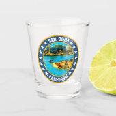 San Diego Schnapsglas (Vorderseite)