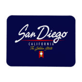 San Diego Script Magnet (Horizontal)
