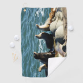 San Diego Sea Lions Golfhandtuch (Insitu)