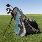 San Diego Sea Lions Golfhandtuch (Gras)