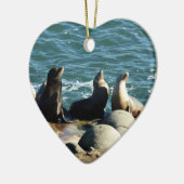 San Diego Sea Lions Keramikornament (Links)