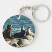 San Diego Sea Lions Schlüsselanhänger (Rückseite)