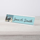 San Diego Sea Lions Schreibtischnamensplakette (Vorderseite )