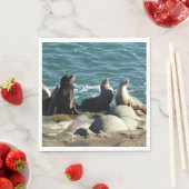 San Diego Sea Lions Serviette (Beispiel)