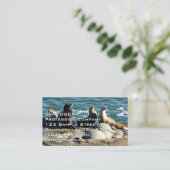 San Diego Sea Lions Visitenkarte (Stehend Vorderseite)