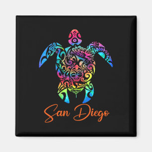 San Diego Sea Turtle Family Urlaub Sommer 2025 Magnet