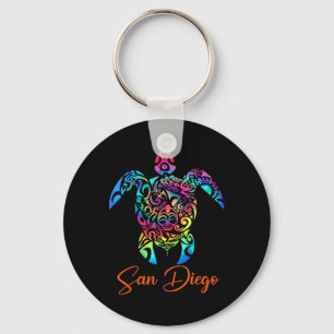 San Diego Sea Turtle Family Urlaub Sommer 2025 Schlüsselanhänger