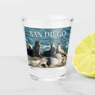 San Diego Seelöwen Schnapsglas
