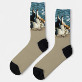 San Diego Seelöwen Socken (Linkes Detail)