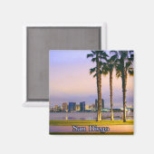 San Diego Shoreline Magnet (Vorderseite/Rückseite)