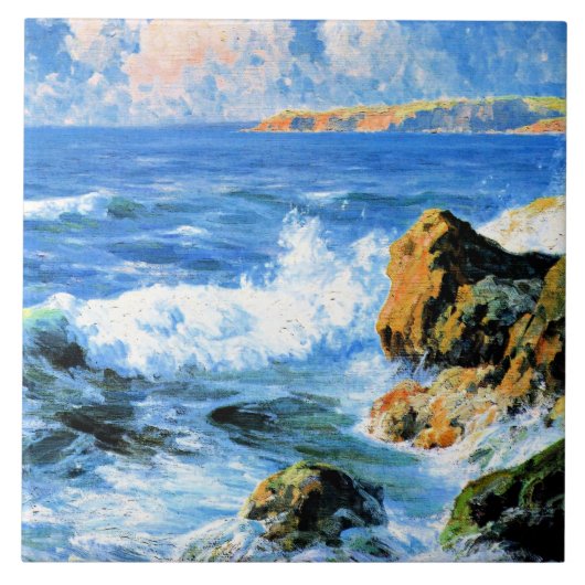 San Diego Shores, feine Kunst, Fliese (Vorderseite)
