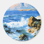 San Diego Shores, feine Kunst, Magnet (Vorne)