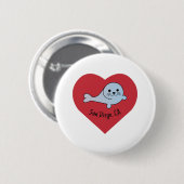 San Diego Siegel Button (Vorne & Hinten)