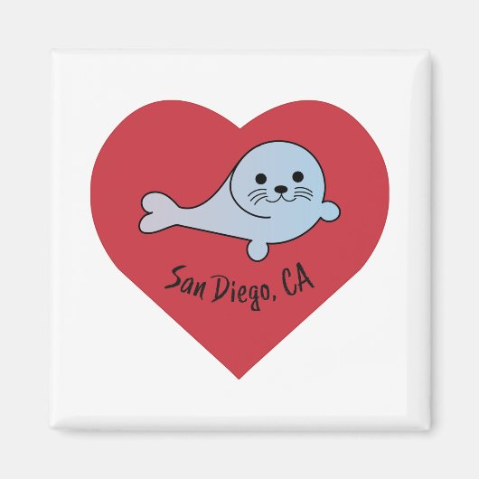 San Diego Siegel Magnet (Vorne)