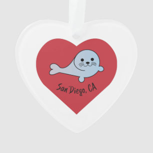 San Diego Siegel Ornament