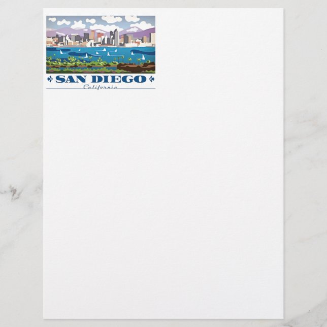 San Diego Skyline (Vorderseite)