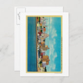 San Diego Skyline aus der Bucht von San Diego, CA Postkarte (Vorne/Hinten)