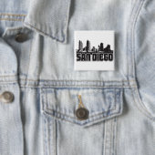 San Diego Skyline Button (Beispiel)