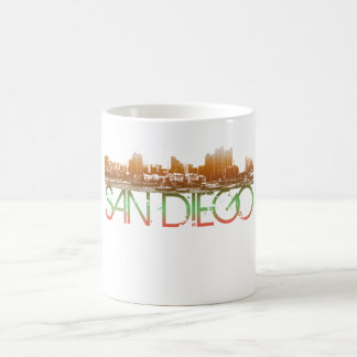San Diego Skyline-Entwurf Kaffeetasse