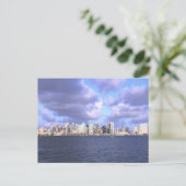 San Diego Skyline Fotografie Postkarte (Stehend Vorderseite)