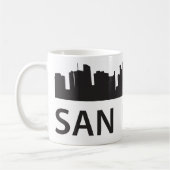 San Diego Skyline Kaffeetasse (Links)