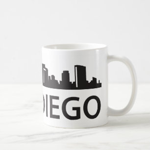 San Diego Skyline Kaffeetasse