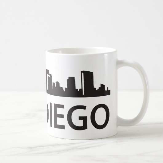 San Diego Skyline Kaffeetasse (Rechts)