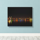 San Diego Skyline Leinwanddruck (Insitu (Holzboden))