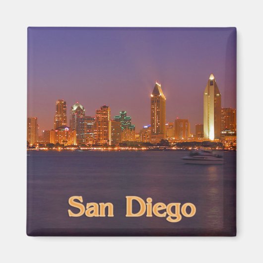 San Diego Skyline Magnet (Vorne)