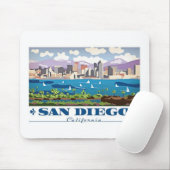San Diego Skyline Mousepad (Mit Mouse)