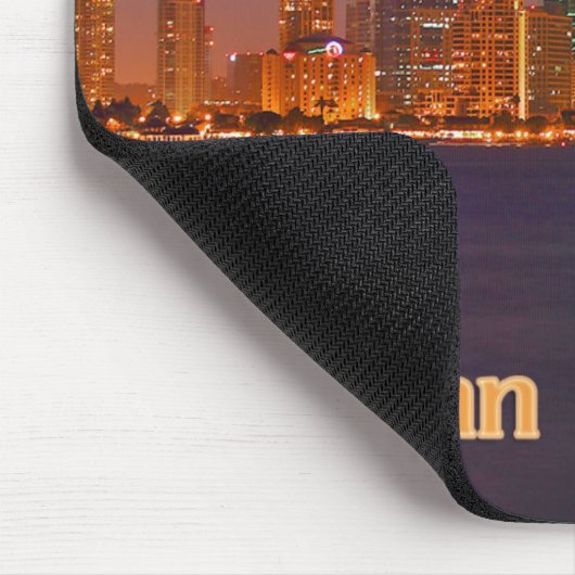 San Diego Skyline Mousepad (Ecke)