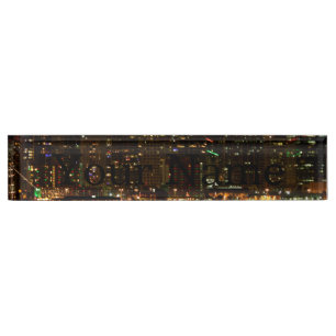 San Diego Skyline-Nacht Namensplakette