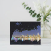 San Diego Skyline Postcard Postkarte (Stehend Vorderseite)