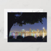 San Diego Skyline Postcard Postkarte (Vorne/Hinten)