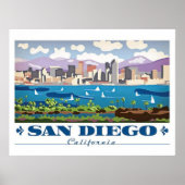San Diego Skyline Poster (Vorne)
